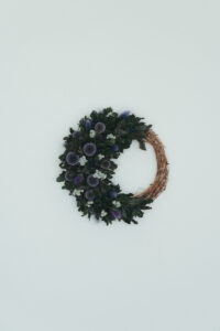 藍の三日月リース